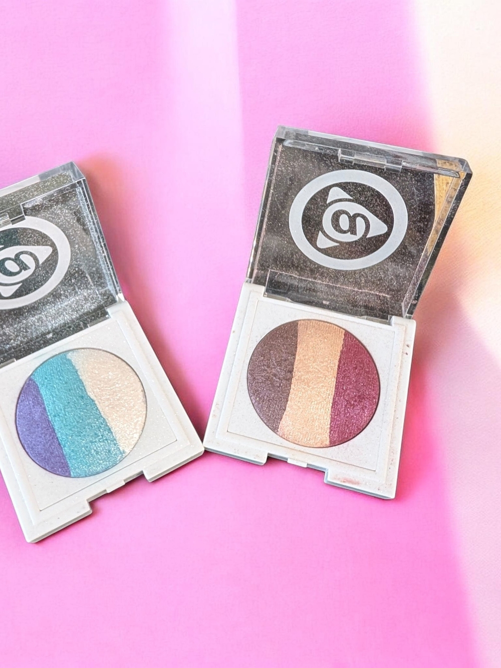 Mary Kay Triple-Shade Eyeshadow Duo in Teal, Purple & Gold